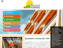 Tablet Screenshot of francotendaggi.com